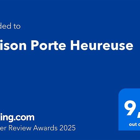 Maison Porte Heureuse Roussillon en Isere Exteriör bild