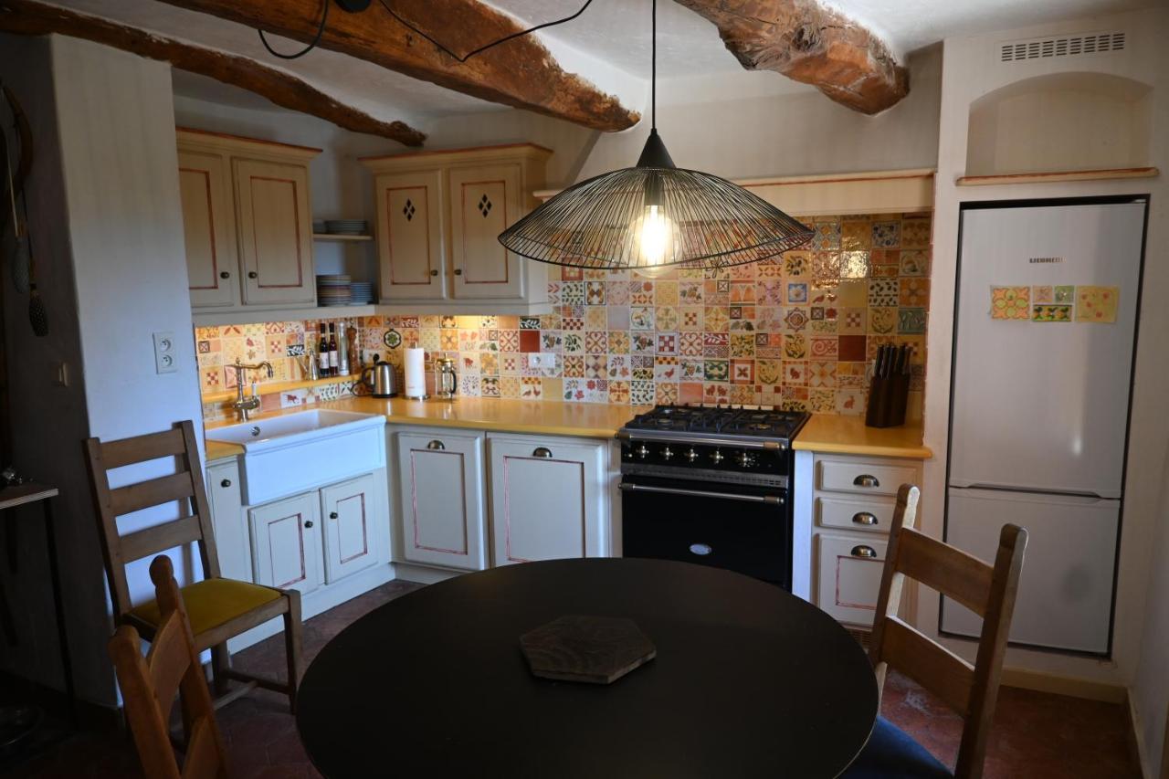 Maison Porte Heureuse Roussillon en Isere Exteriör bild