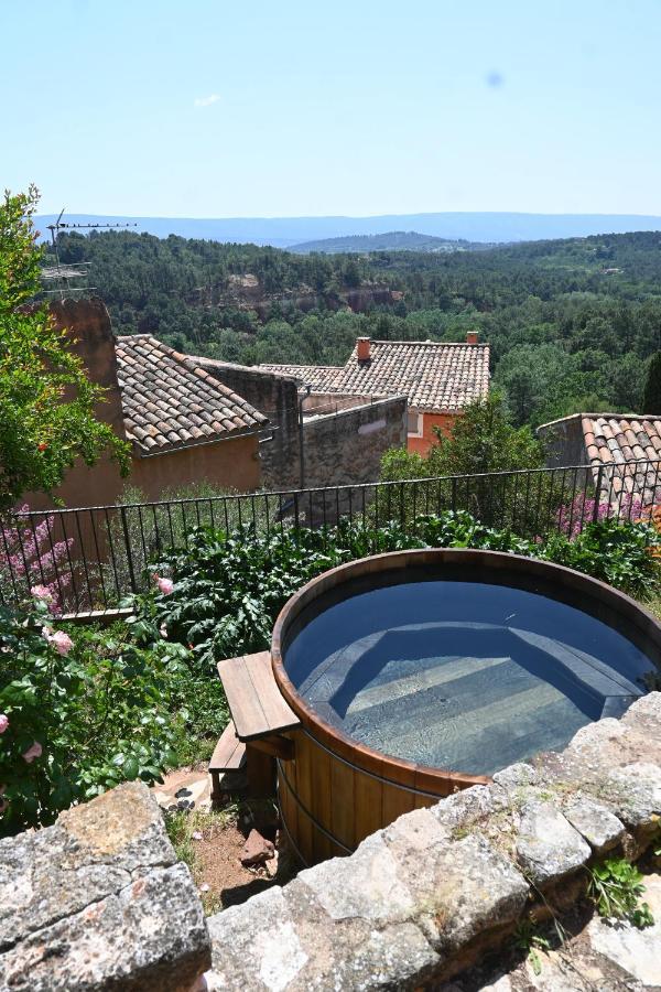 Maison Porte Heureuse Roussillon en Isere Exteriör bild