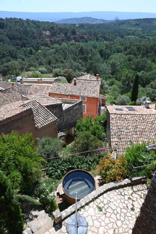 Maison Porte Heureuse Roussillon en Isere Exteriör bild
