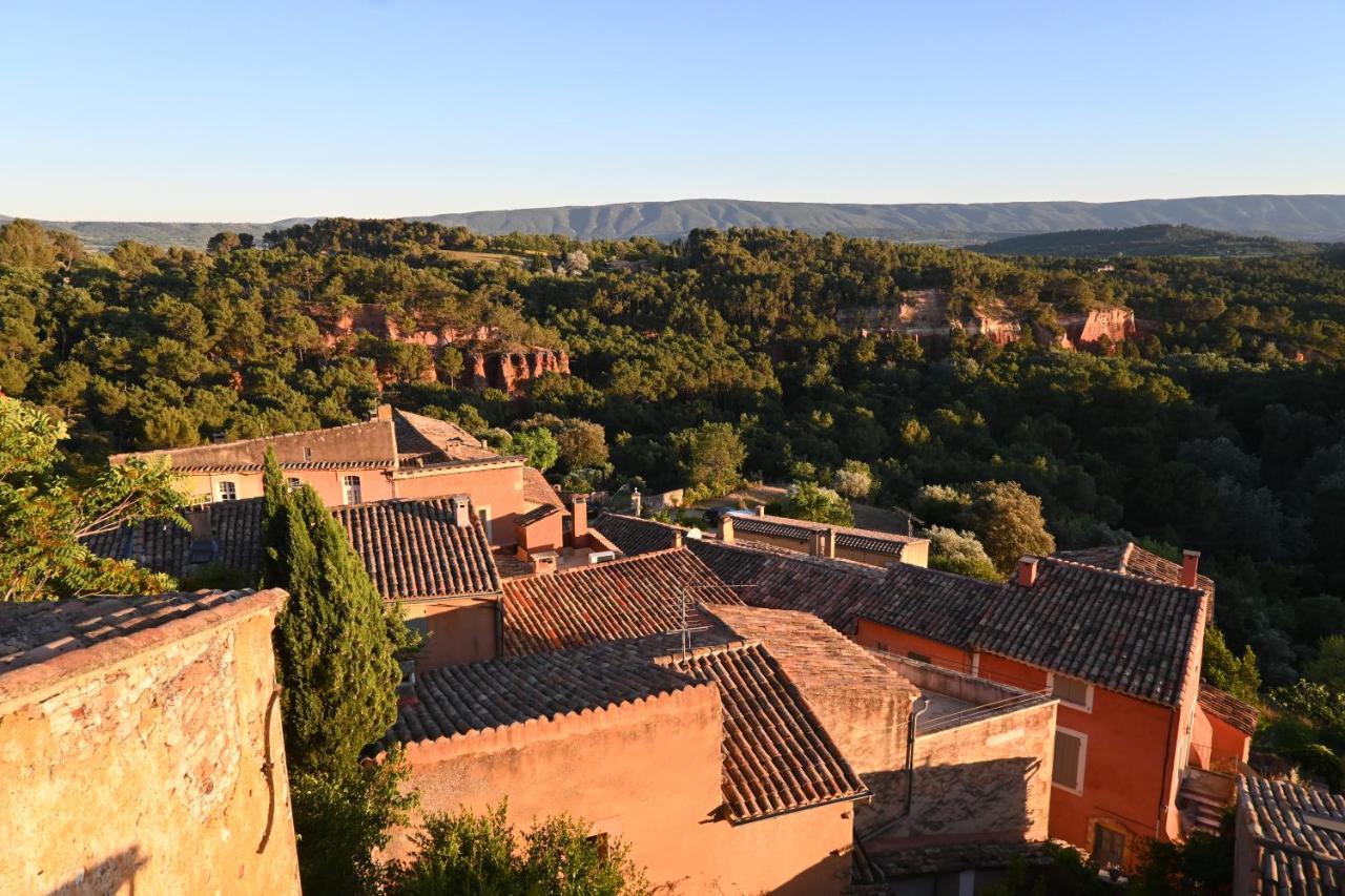 Maison Porte Heureuse Roussillon en Isere Exteriör bild