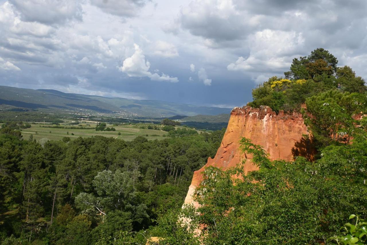 Maison Porte Heureuse Roussillon en Isere Exteriör bild