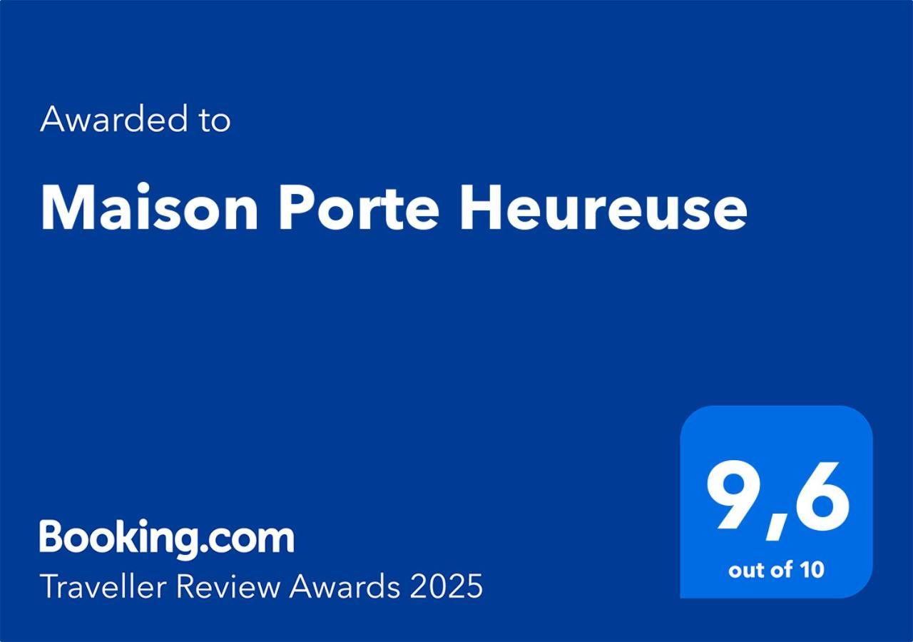 Maison Porte Heureuse Roussillon en Isere Exteriör bild